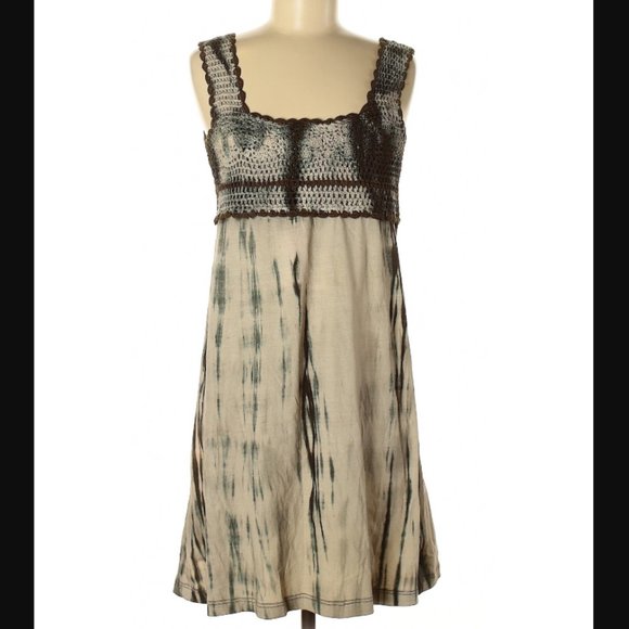 unbranded Dresses & Skirts - Sent➡Consignment Tie Dye Crochet Boho Mini Dress